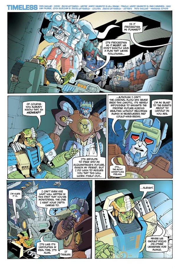 TFSS 2.0 Transformers Timeless Comic Book Preview   Heinrand Makes The Scene Image  (1 of 2)